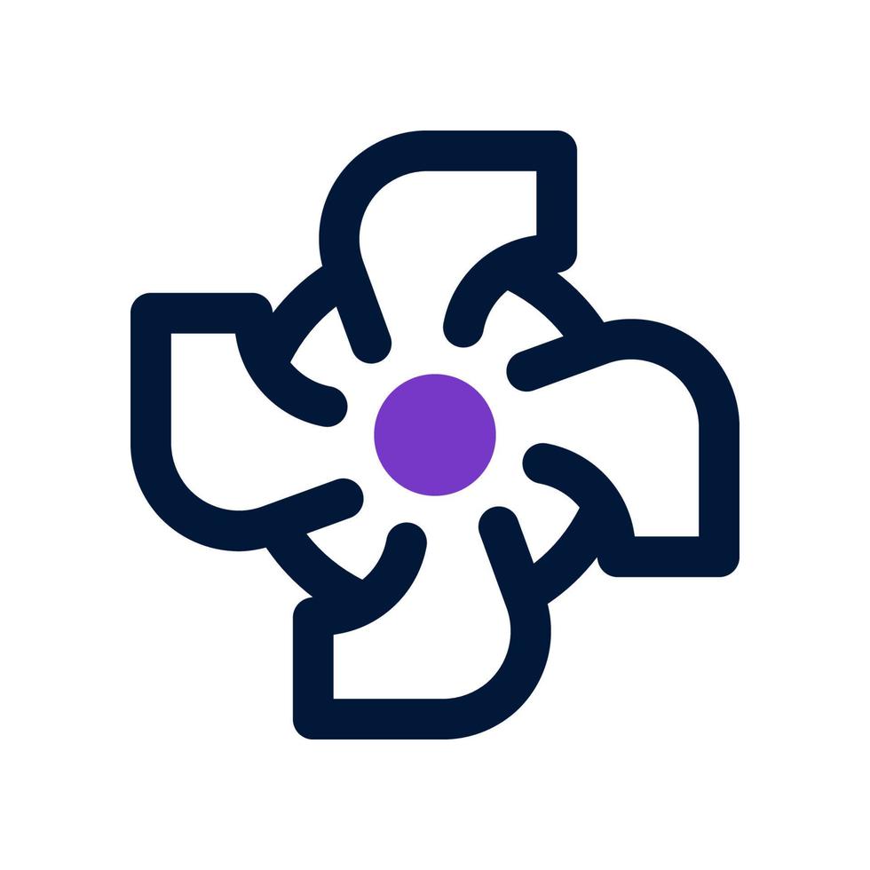 fan icon for your website, mobile, presentation, and logo design. vector