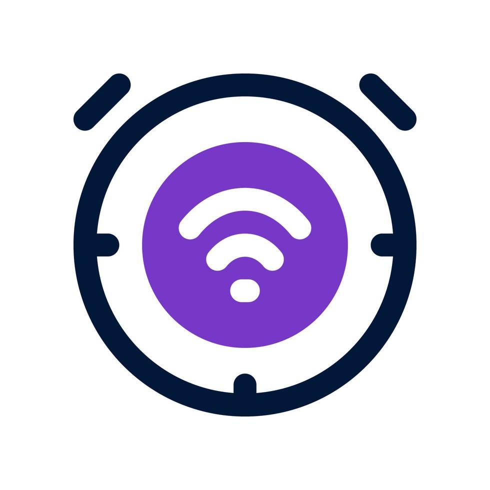 robot vacuum cleaner icon for your website, mobile, presentation, and logo design. vector