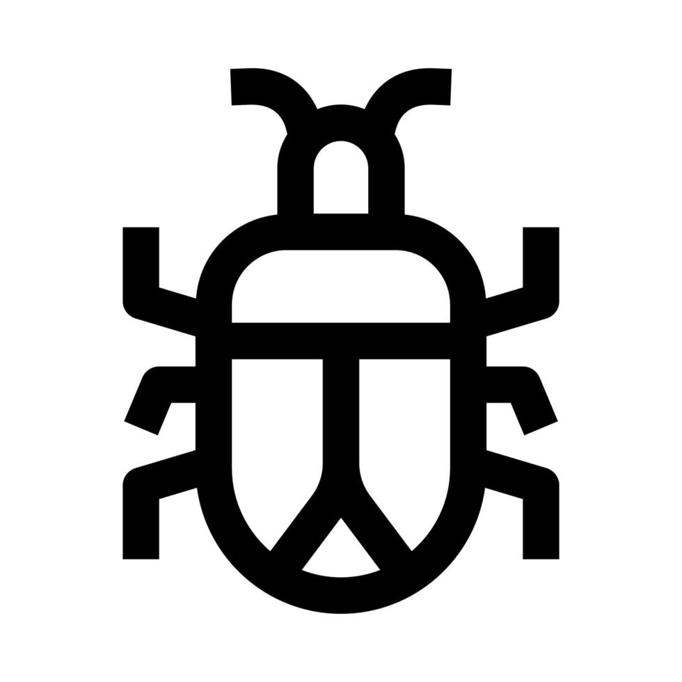 bug icon for your website, mobile, presentation, and logo design. vector