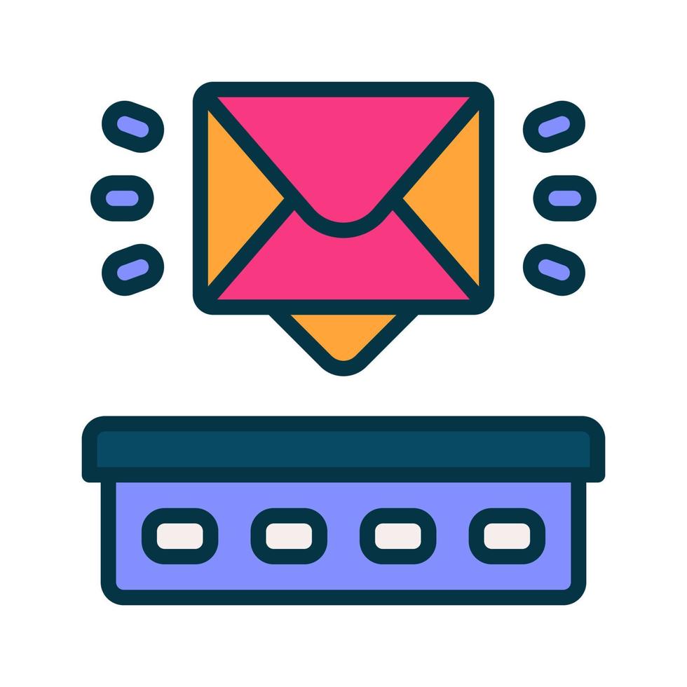 inbox icon for your website, mobile, presentation, and logo design. vector