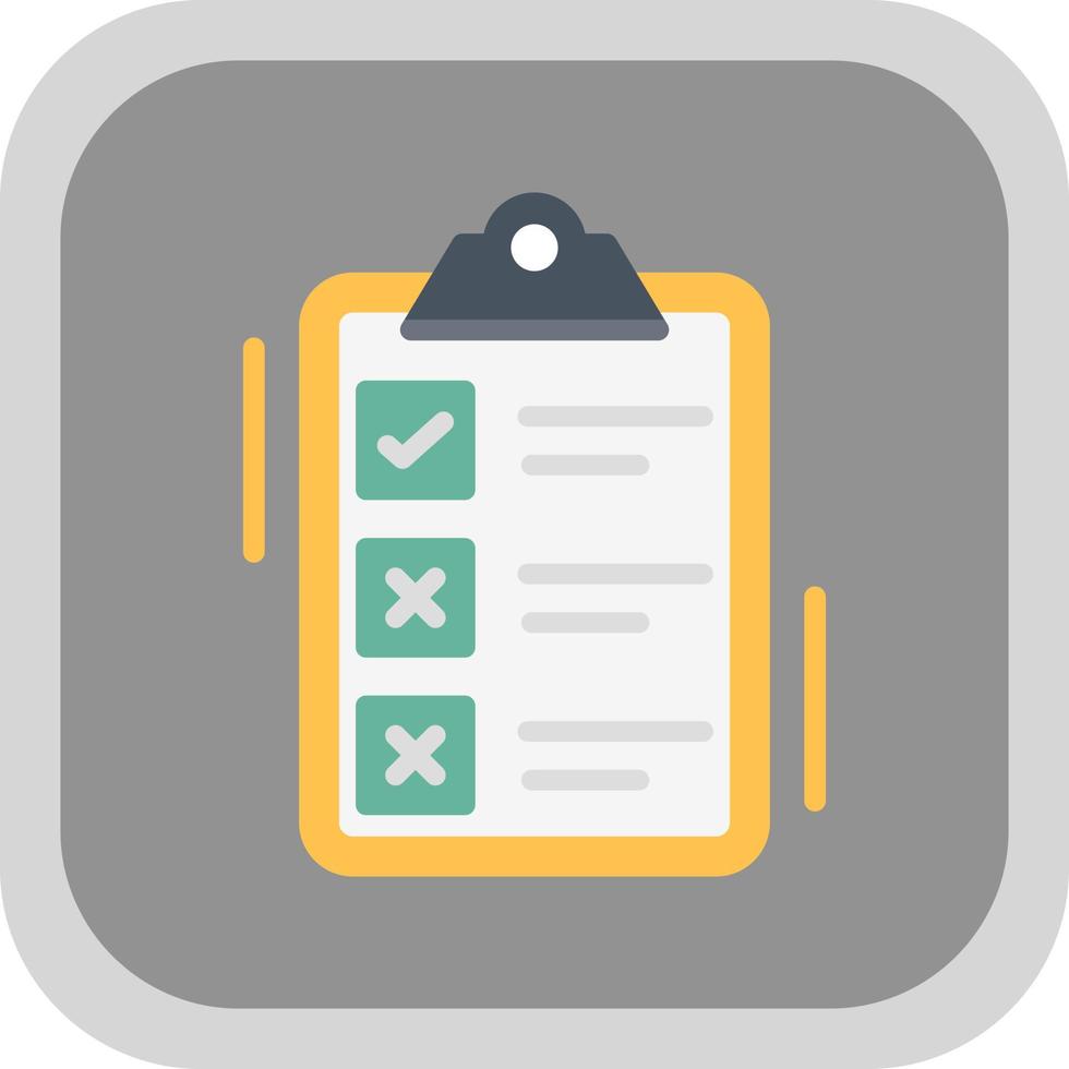 Checklist Vector Icon Design