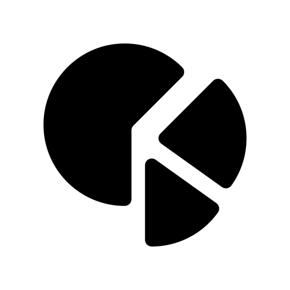 pie chart icon for your website design, logo, app, UI. vector