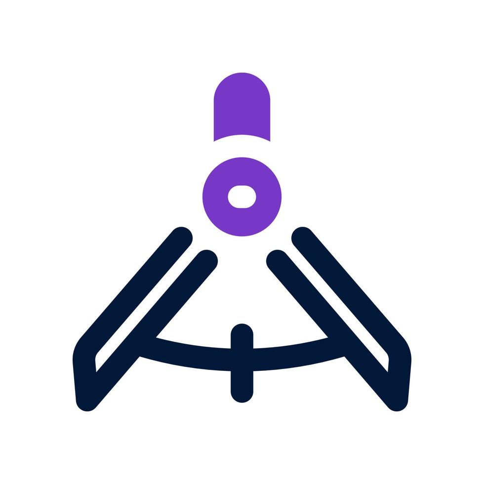 drawing compass icon for your website, mobile, presentation, and logo design. vector