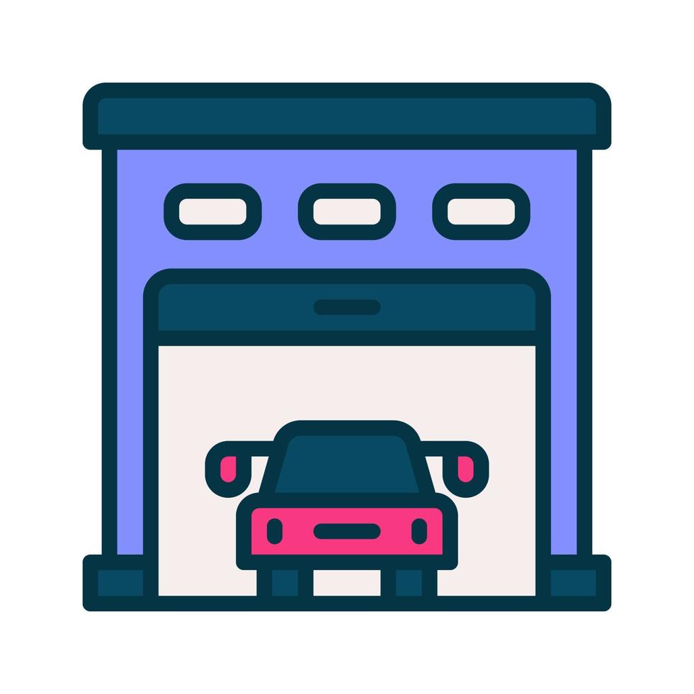 garage icon for your website, mobile, presentation, and logo design. vector