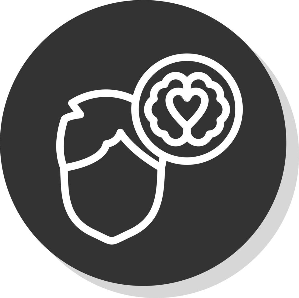 Emotional intelligence Vector Icon Design