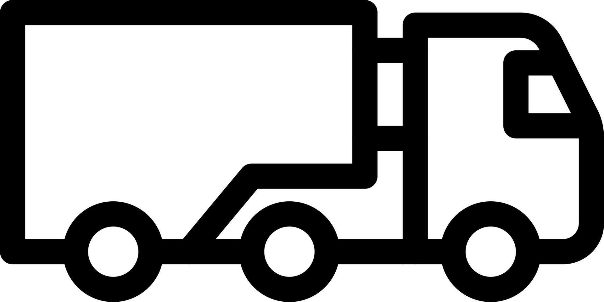 truck vector illustration on a background.Premium quality symbols.vector icons for concept and graphic design.