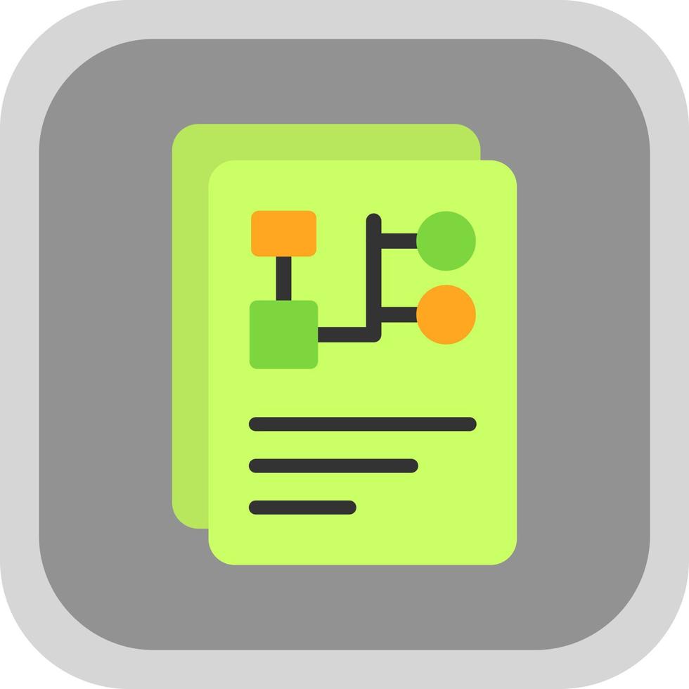 Workflow Vector Icon Design