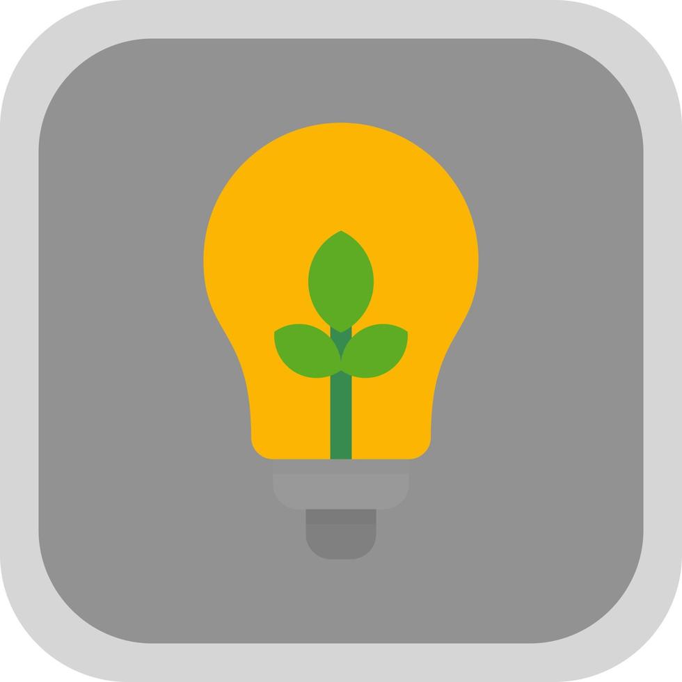 diseño de icono de vector de luz ecológica