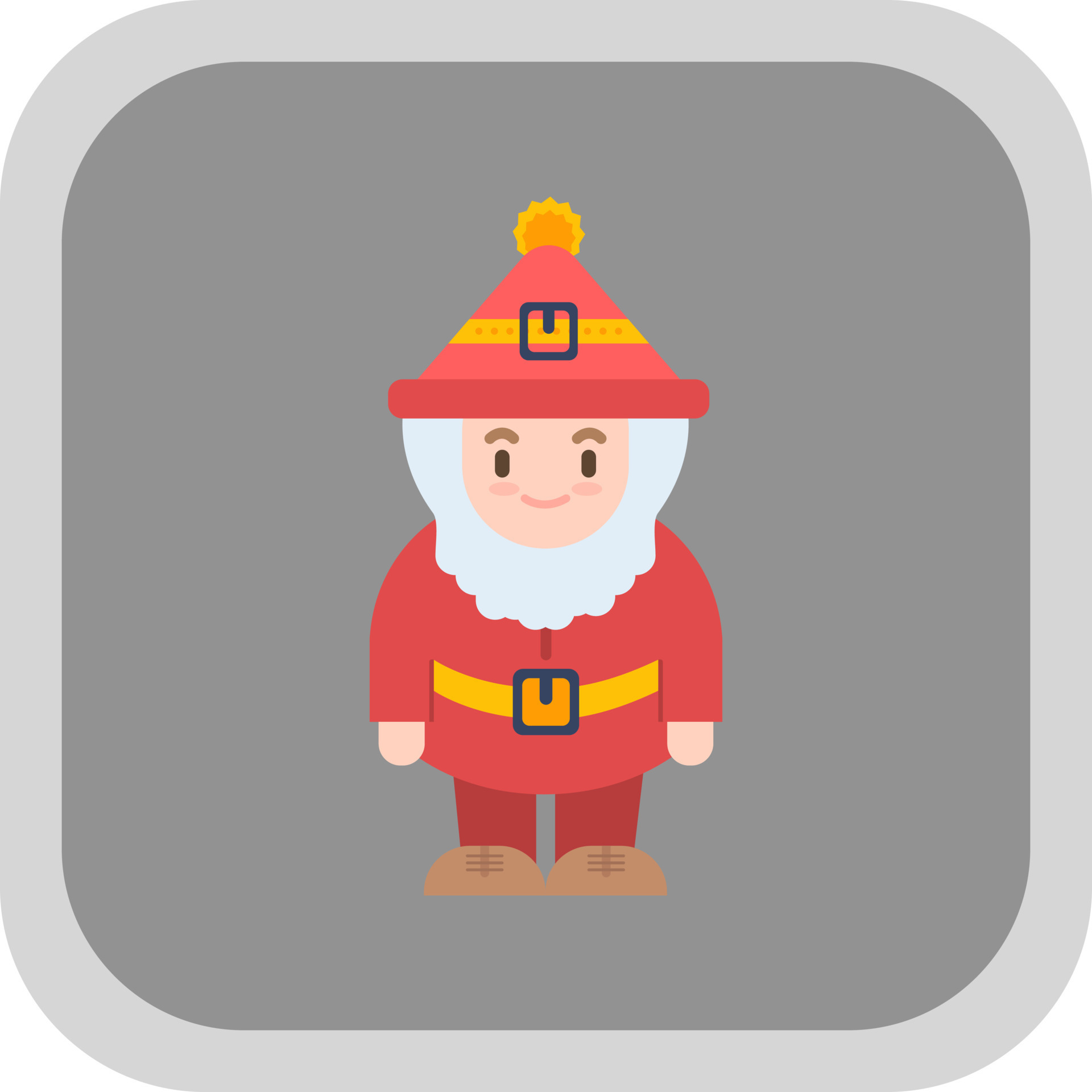 Gnome Vector Icon Design 21344549 Vector Art at Vecteezy