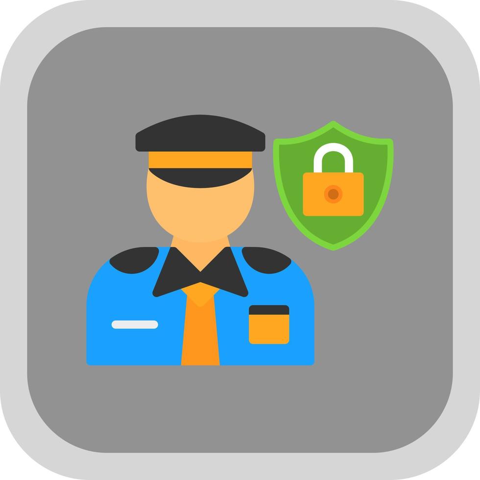 diseño de icono de vector de oficial de protección de datos