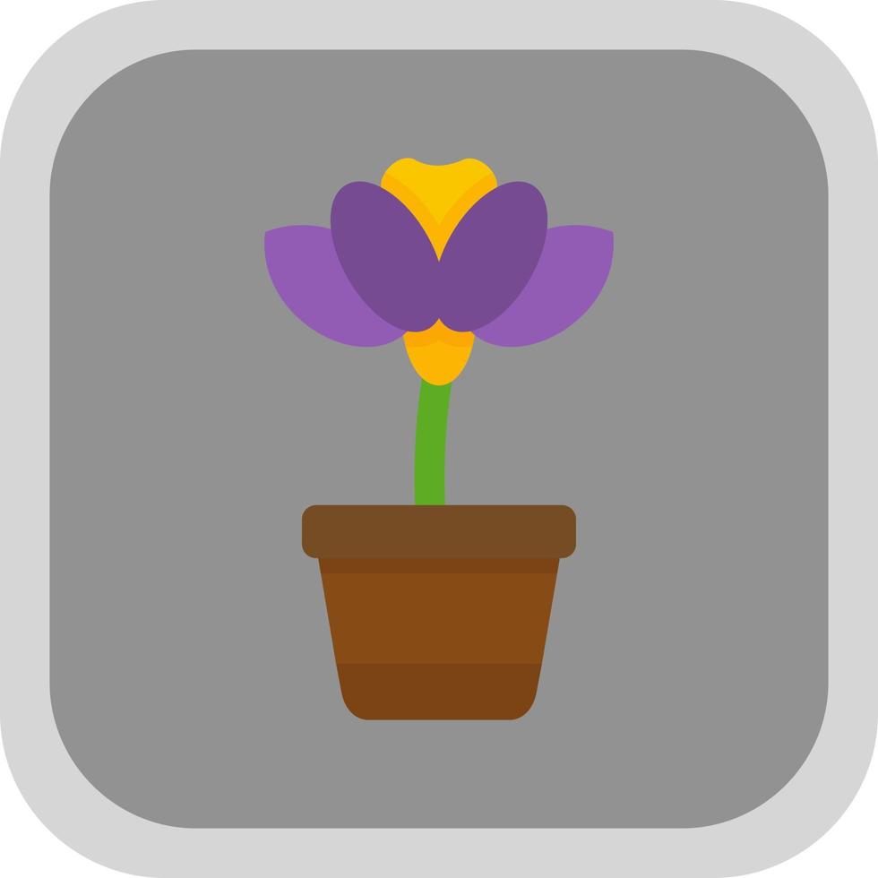 diseño de icono de vector de flor