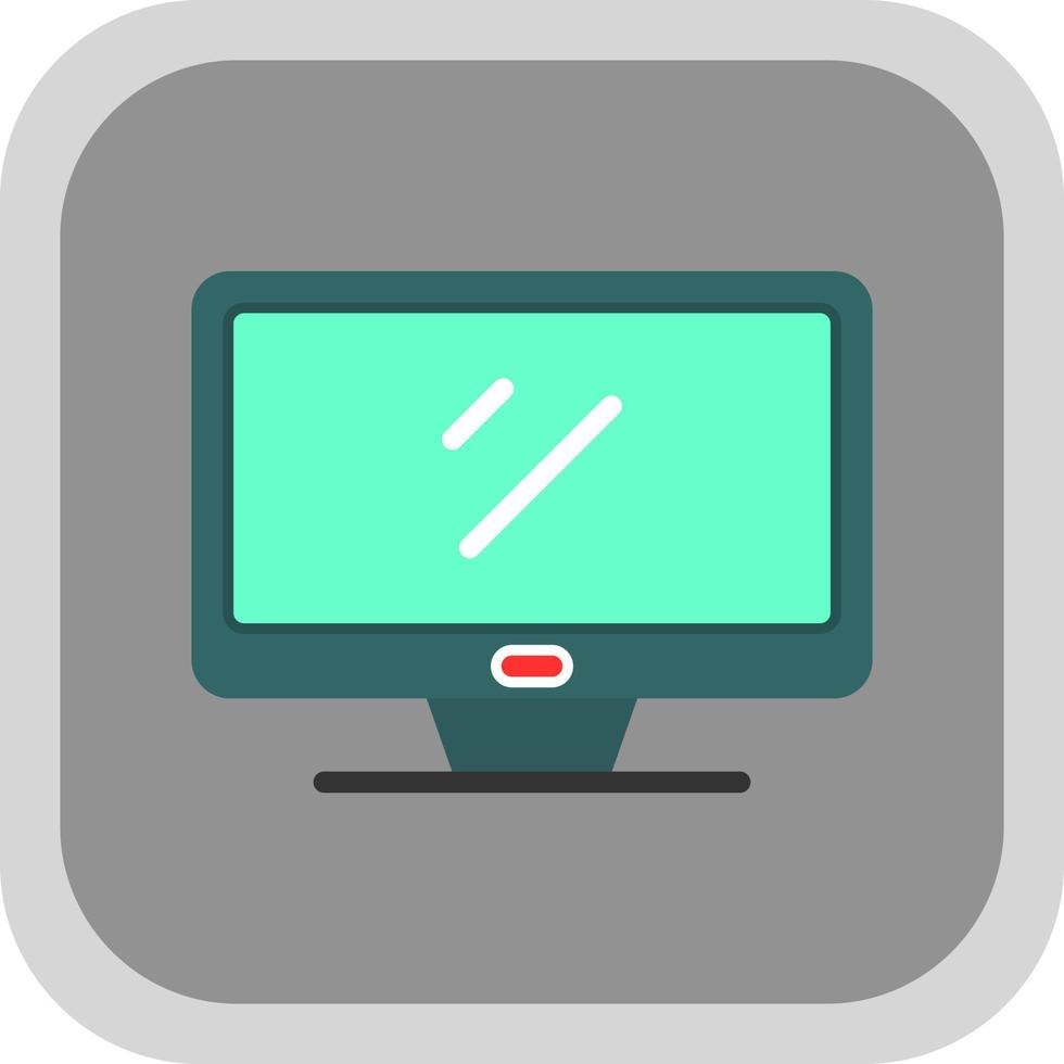 Monitor Vector Icon Design