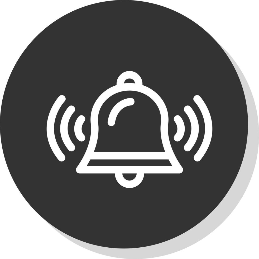 Ring Bell Vector Icon Design