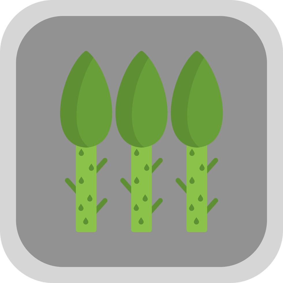 Asparagus Vector Icon Design