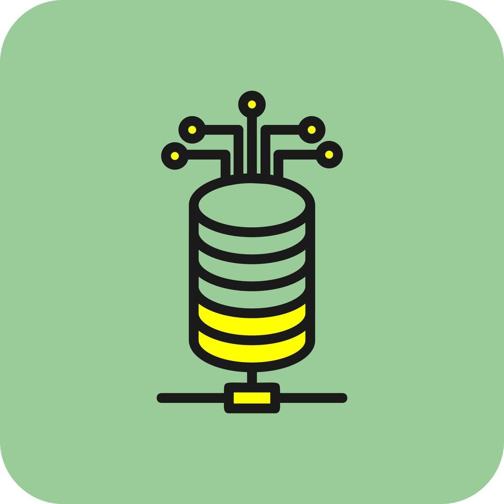 Big Data Vector Icon Design