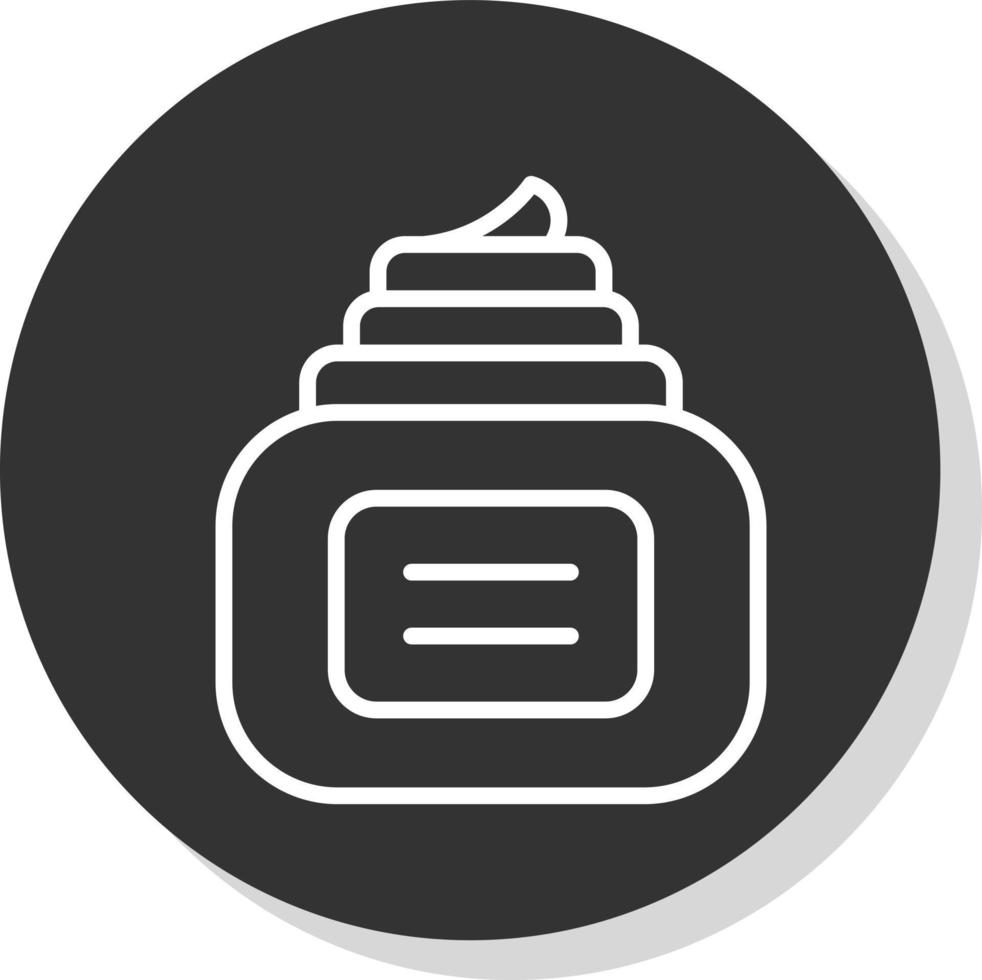 Cream Vector Icon Design