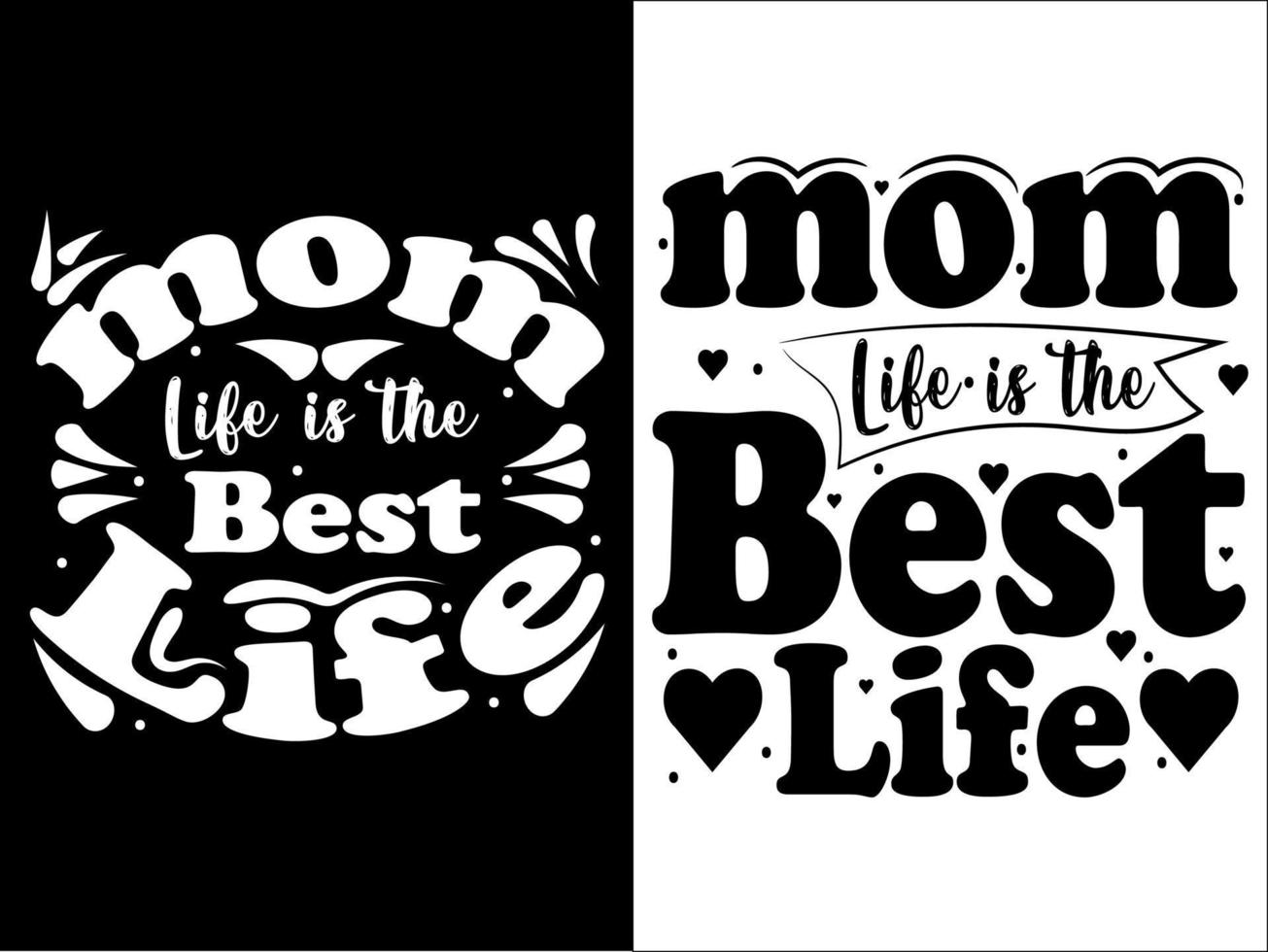 Mother Day Typography T-shirt Design vector