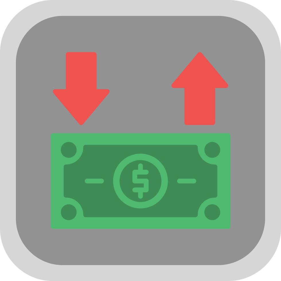 Cash Flow Vector Icon Design