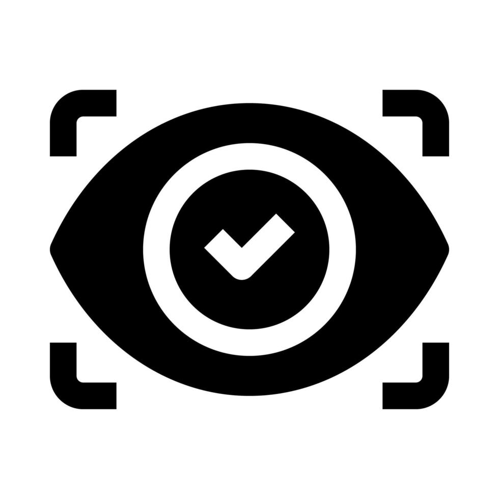 ojo icono para tu sitio web, móvil, presentación, y logo diseño. vector