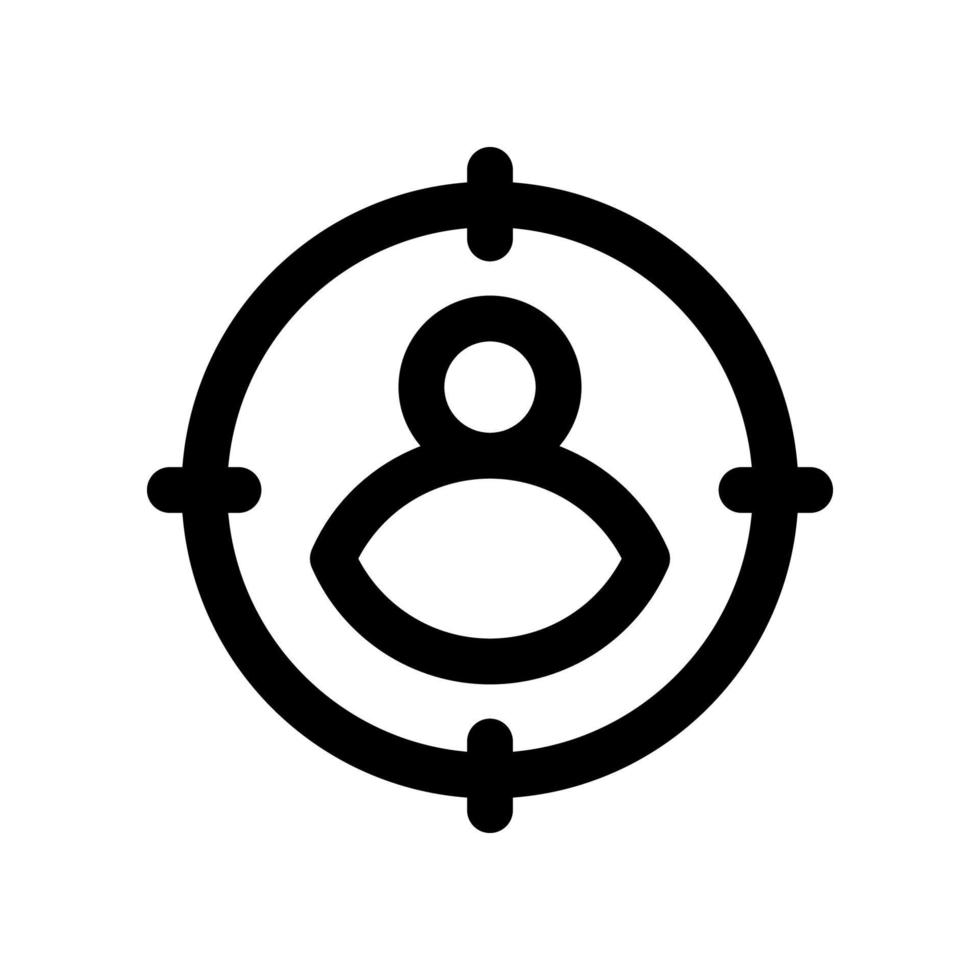target icon for your website design, logo, app, UI. vector