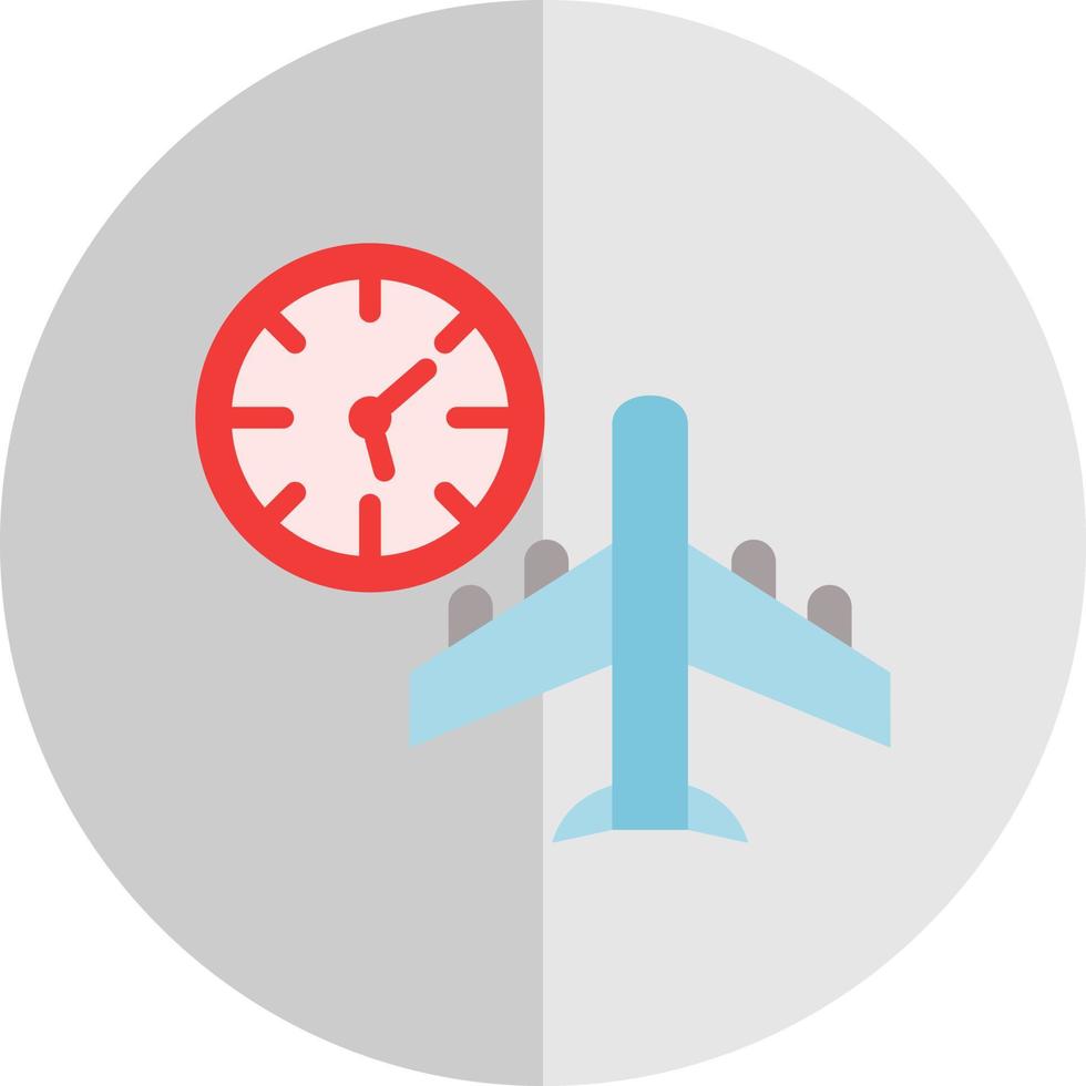 Jet Lag Vector Icon Design