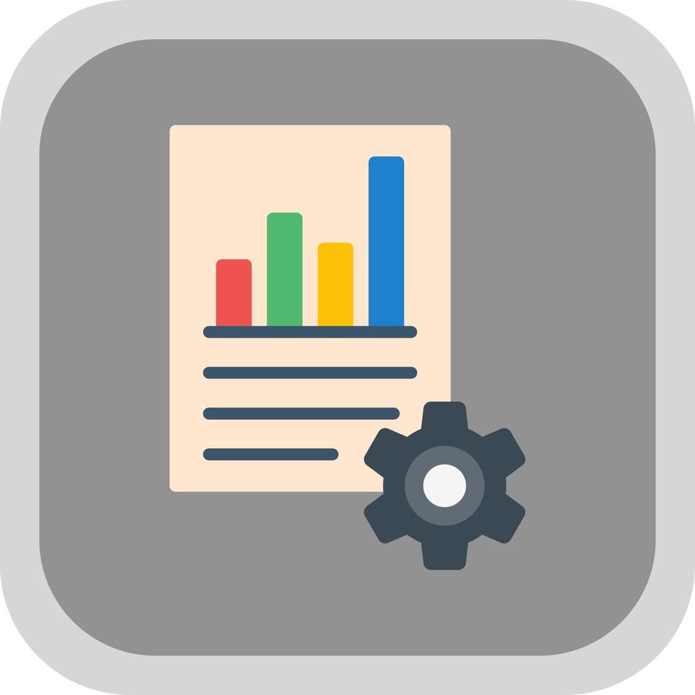 Task Analysis Vector Icon Design