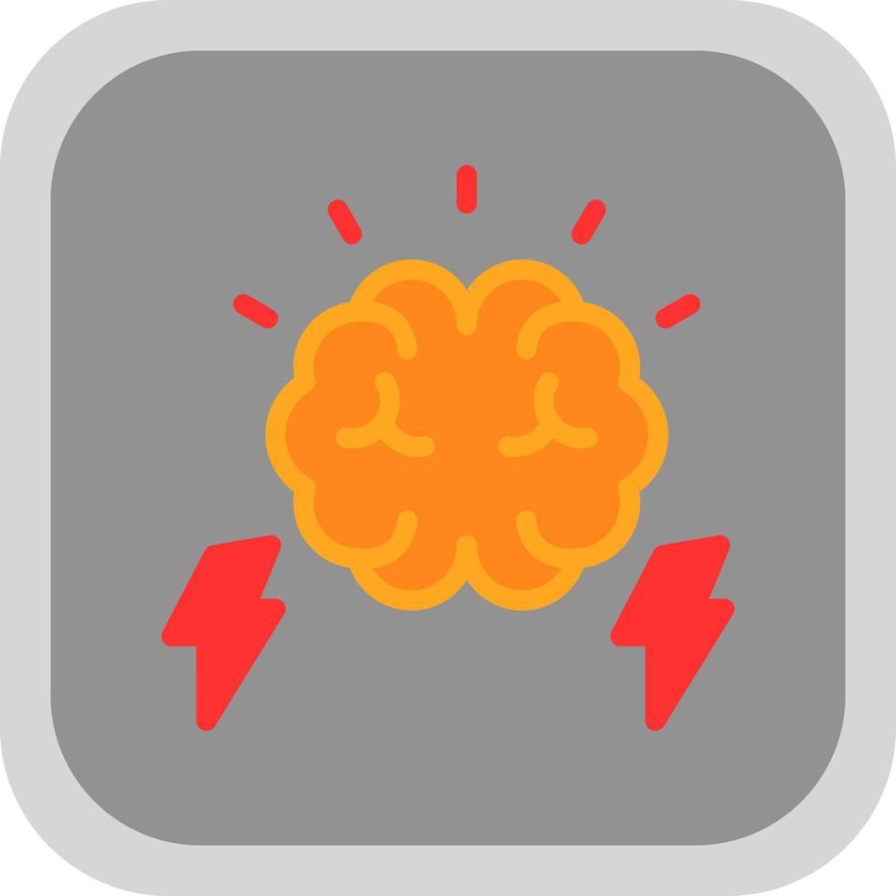 Brain Power Vector Icon Design