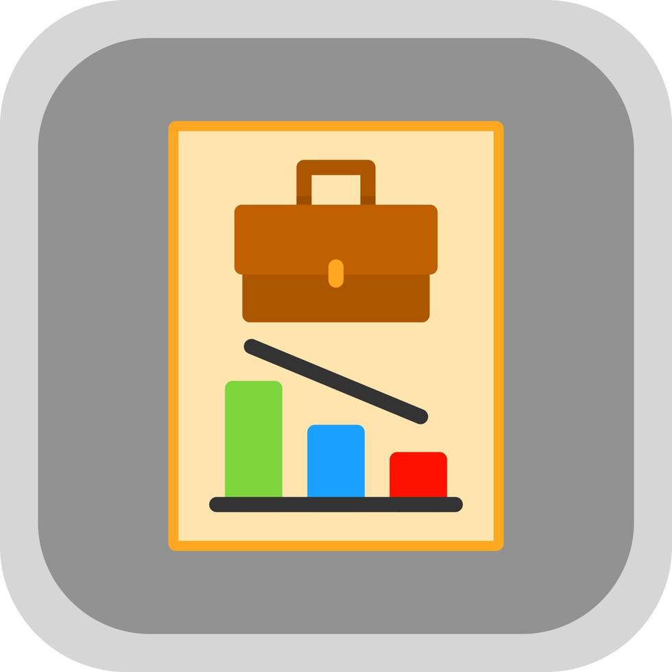 Business Fail Vector Icon Design