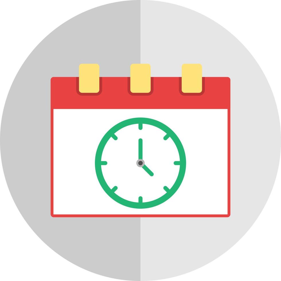 Deadline Vector Icon Design