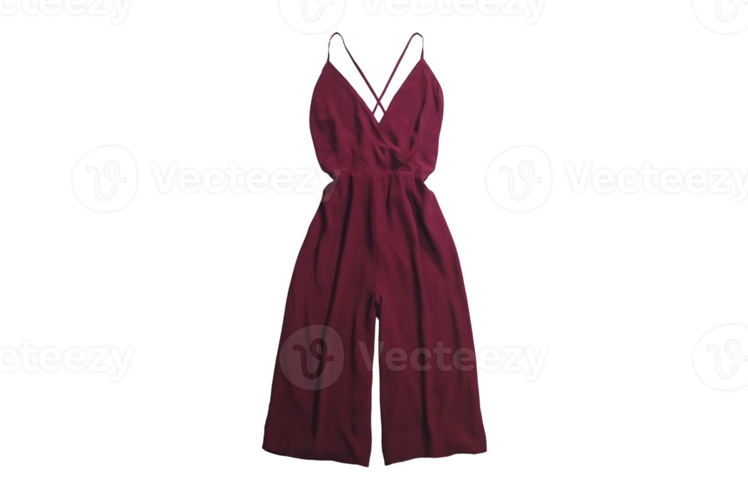 rouge robe isolé sur une transparent Contexte png