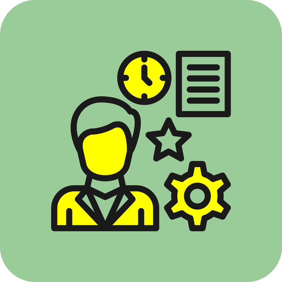 Product Manager Vector Icon Design