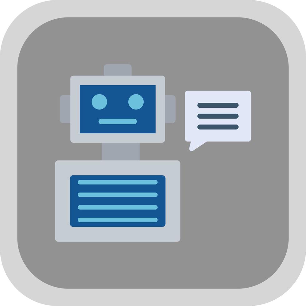 Chatbot Vector Icon Design