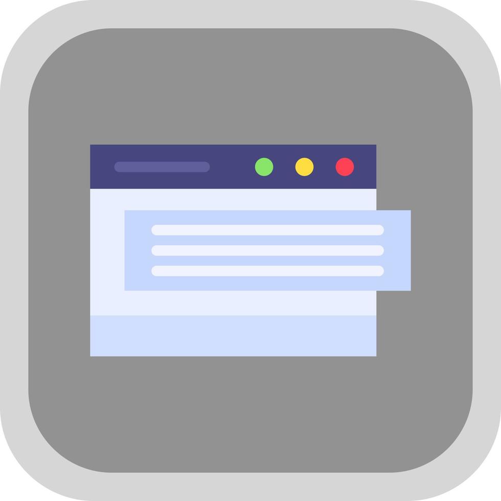 Blogger Vector Icon Design