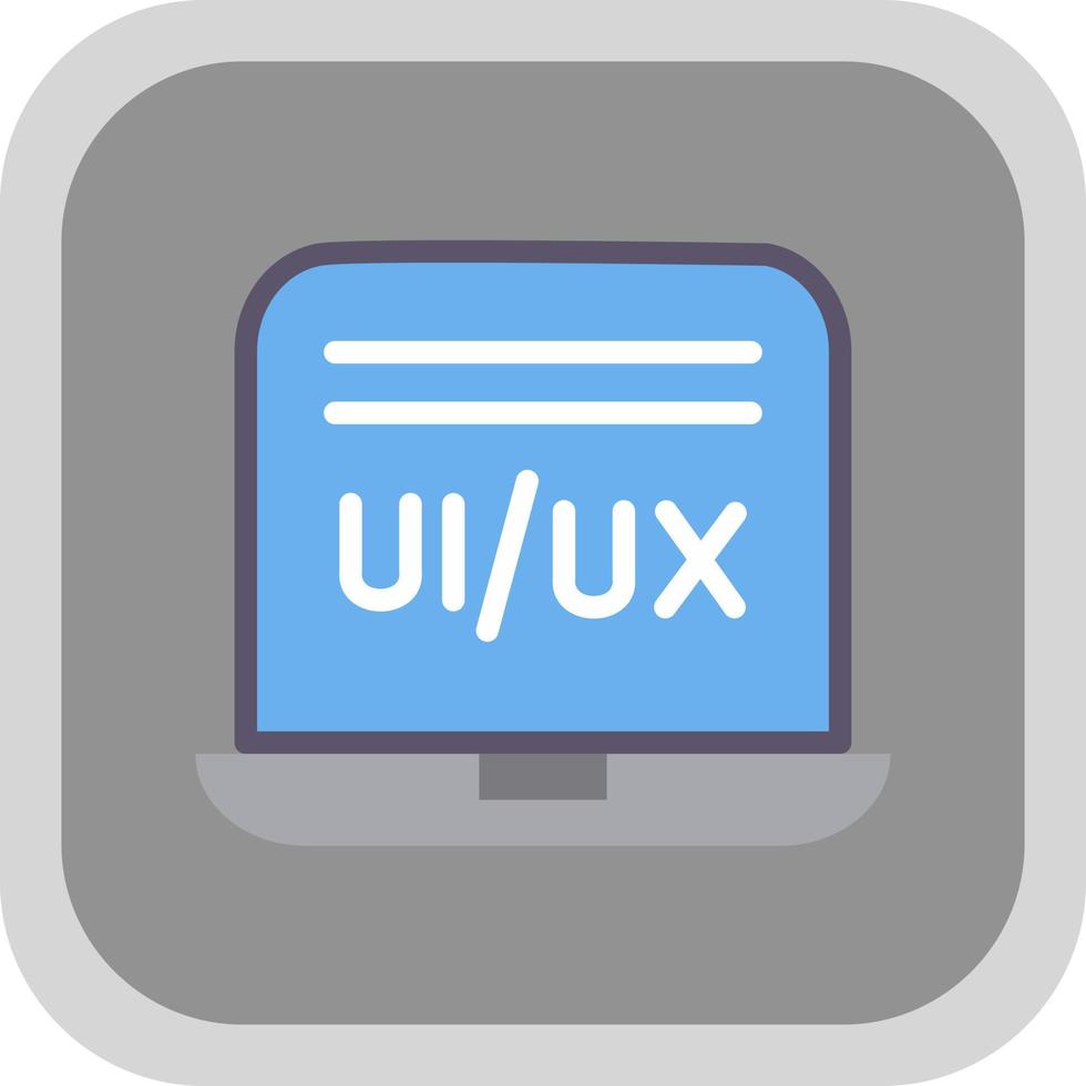 diseño de icono de vector de diseñador de ui ux