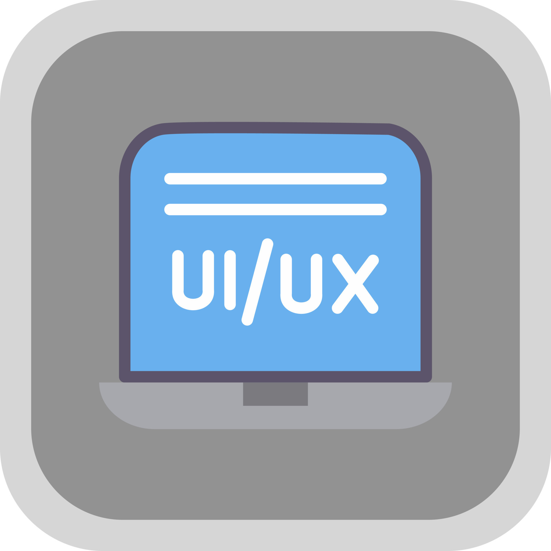Ui Ux Designer Vector Icon Design 21345867 Vector Art at Vecteezy