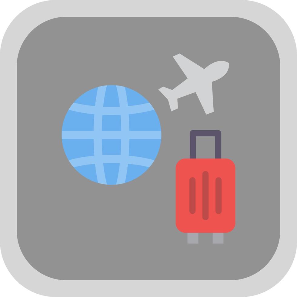 Travel Insurance Vector Icon Design