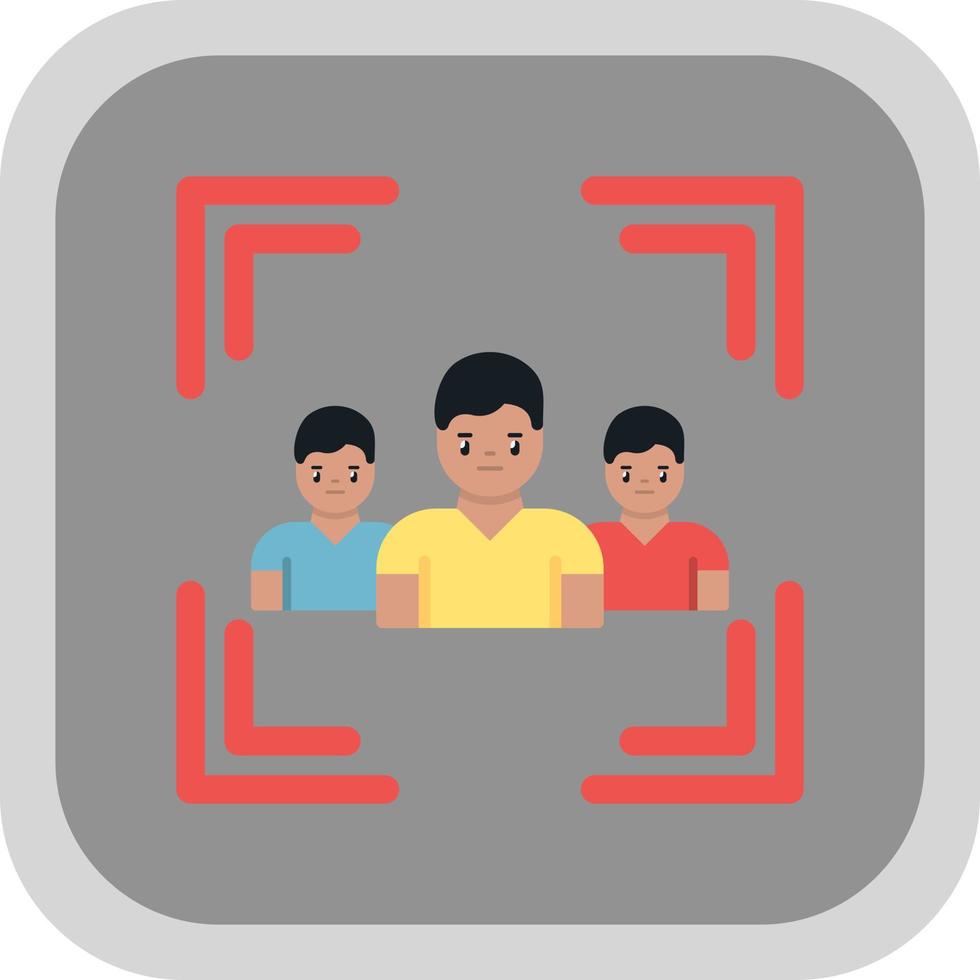 Focus Group Vector Icon Design