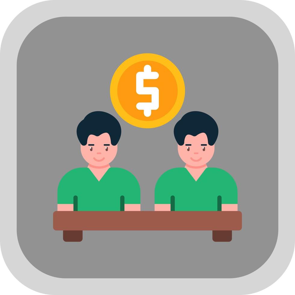 Employee Costs Vector Icon Design