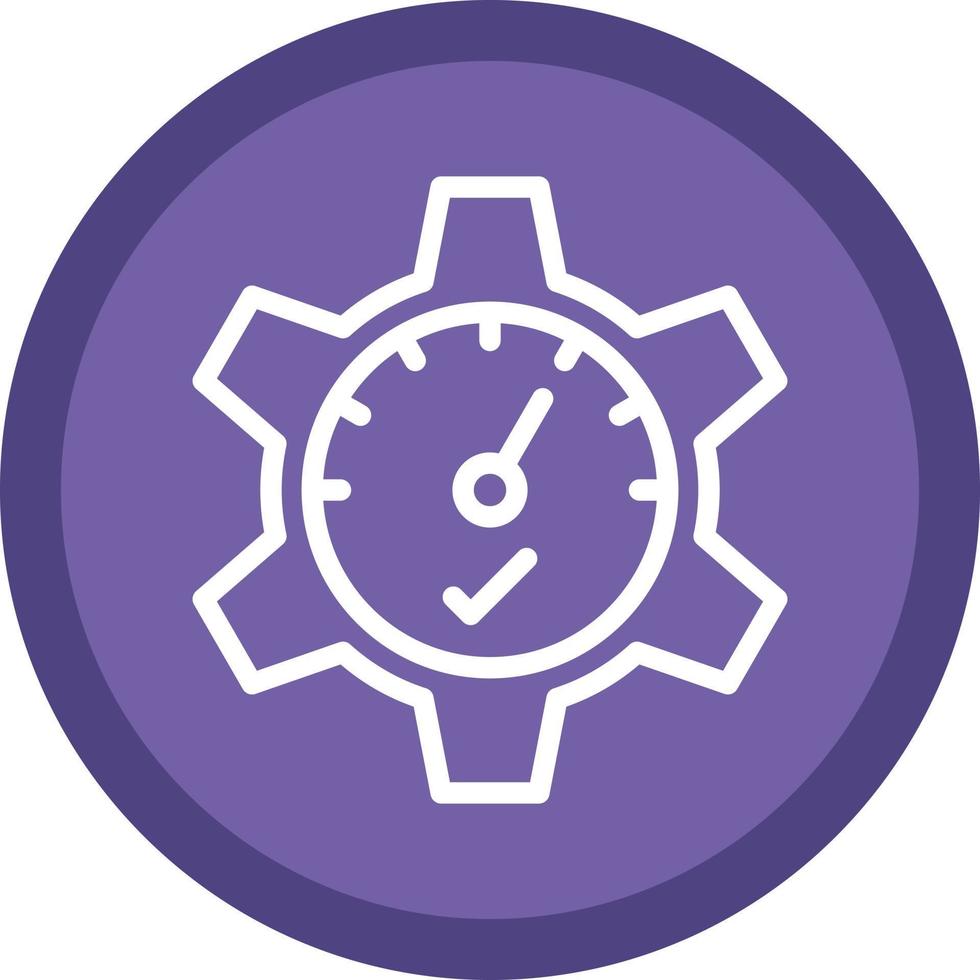 Constant Development Pace Vector Icon Design