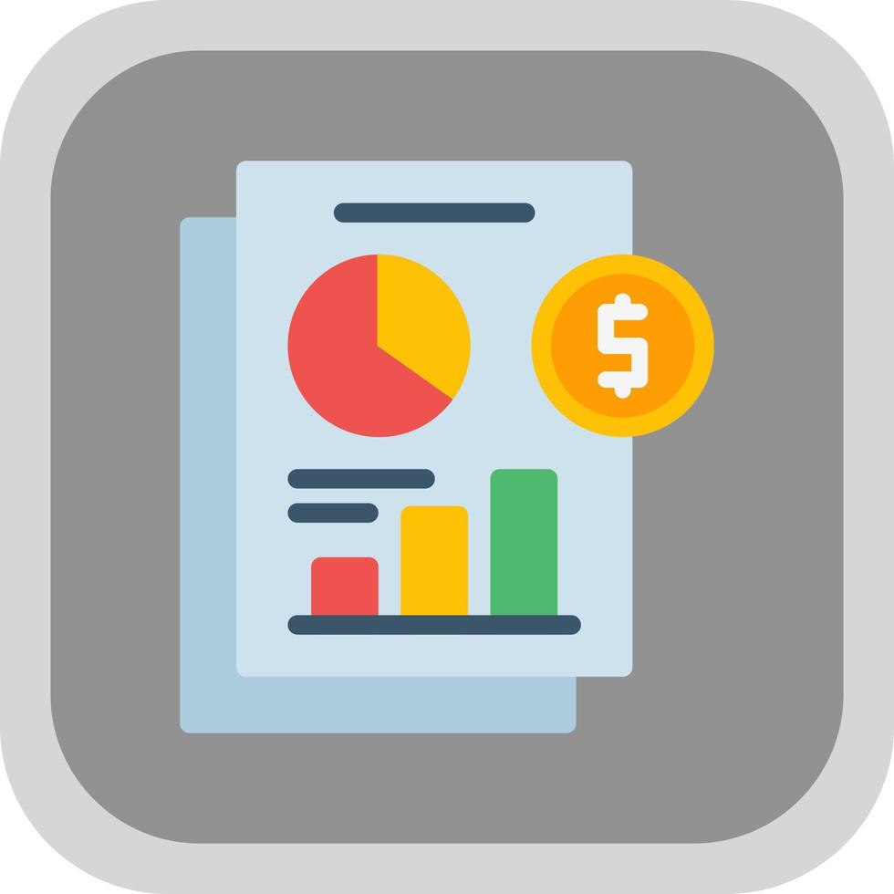 Financial Statements Vector Icon Design