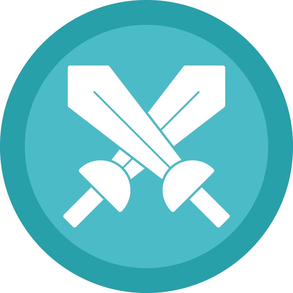 Swords Vector Icon Design