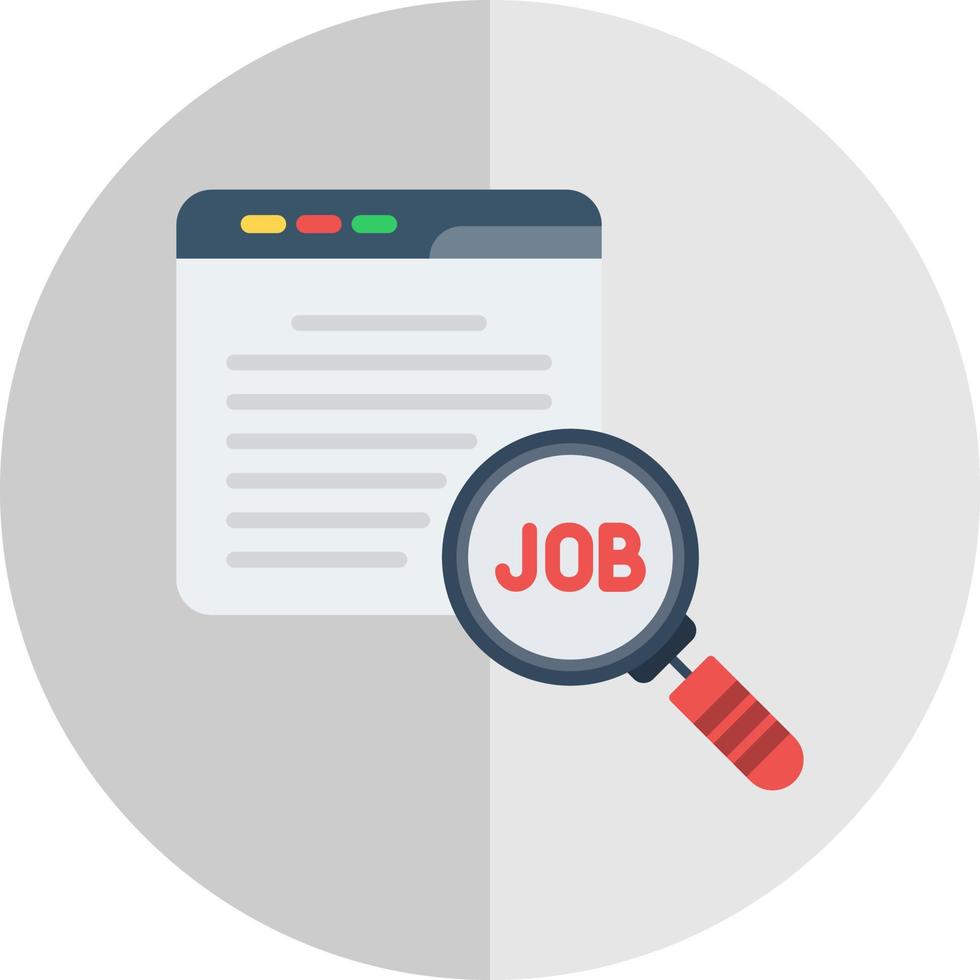 Job Vector Icon Design