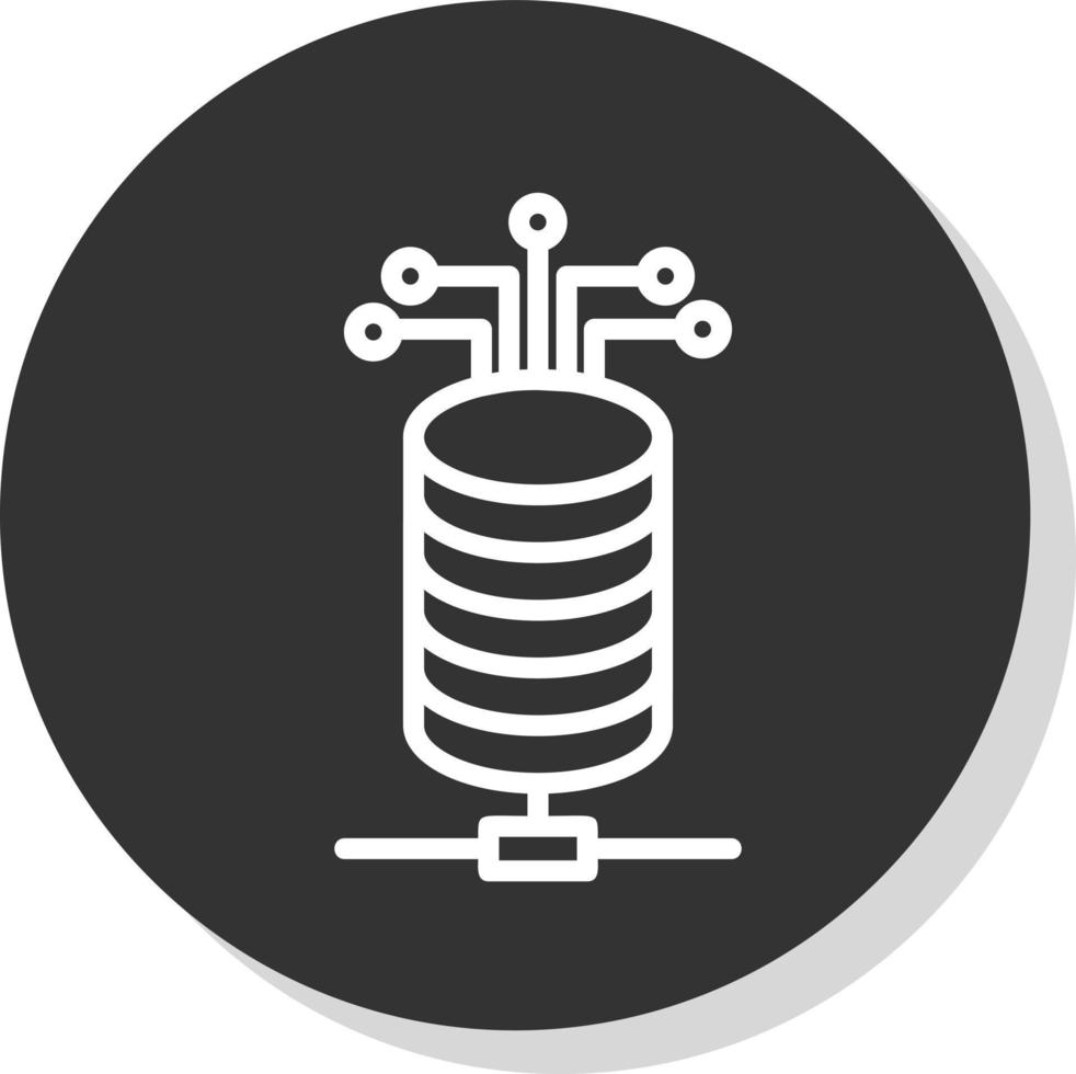 Big Data Vector Icon Design