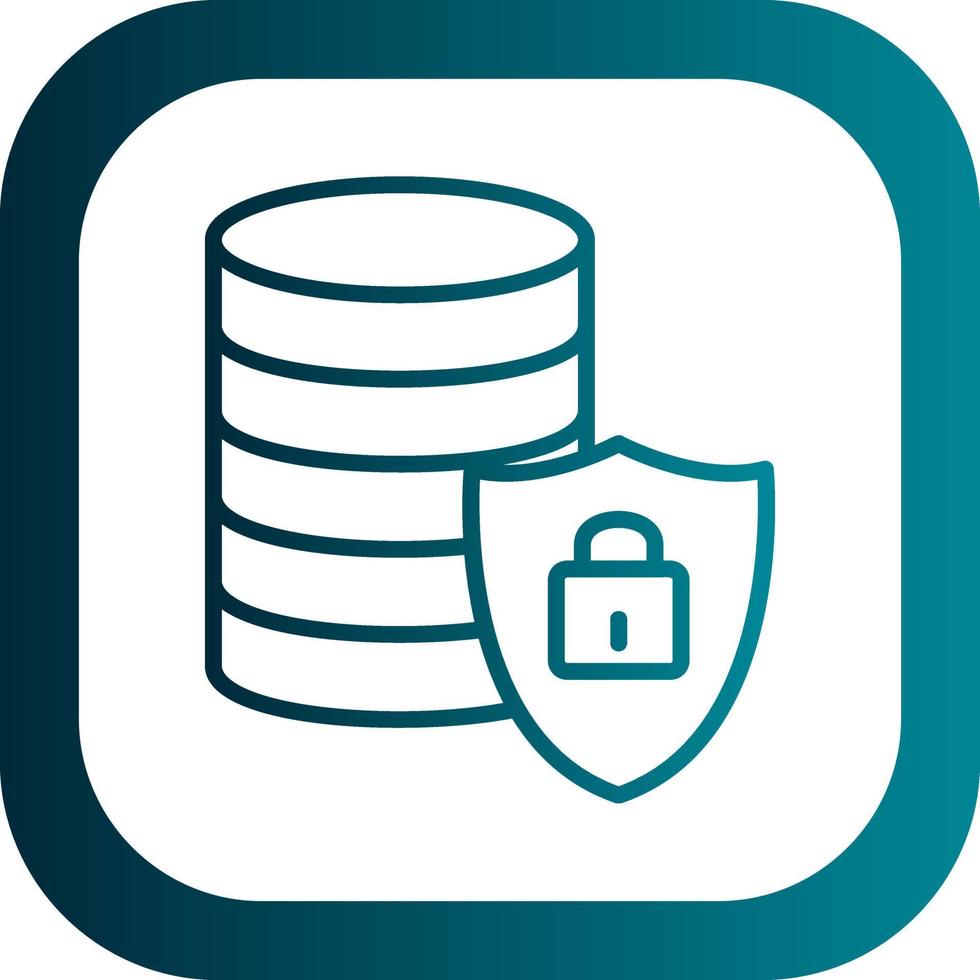 Data Security Vector Icon Design