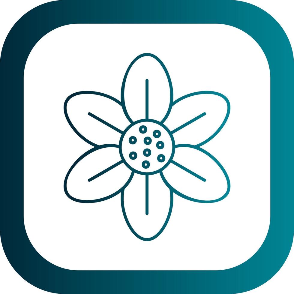 Cherry Blossom Vector Icon Design