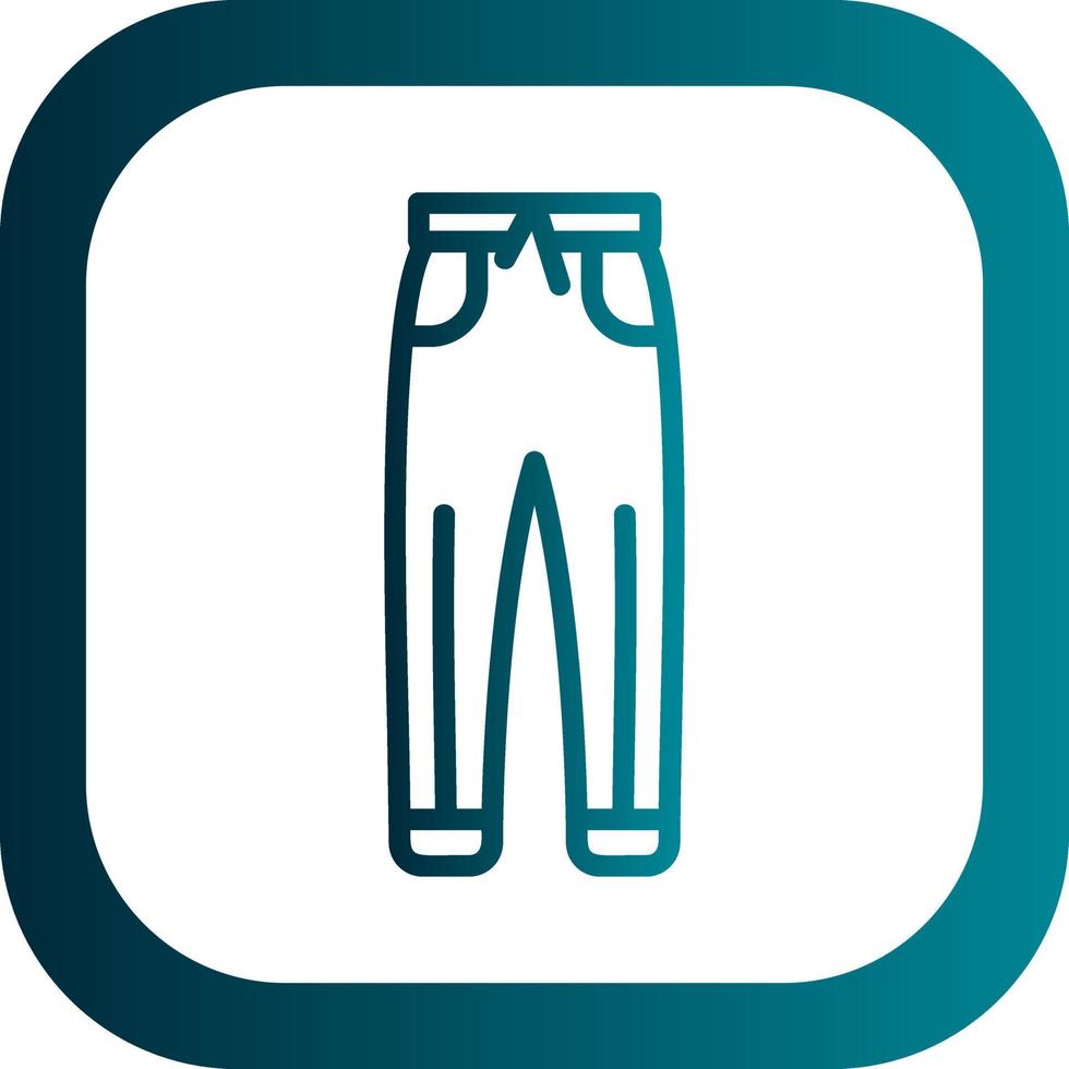 Business Trousers Vector Icon Design