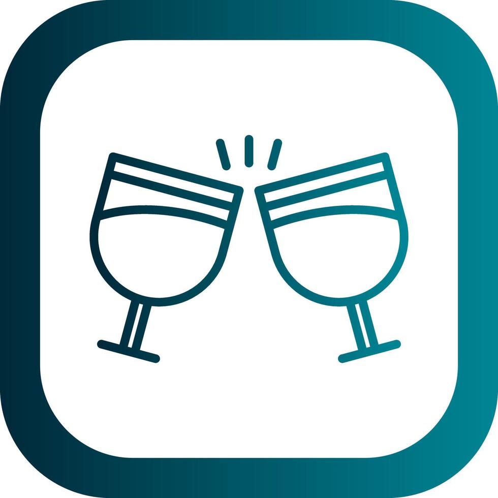 Cheers Vector Icon Design