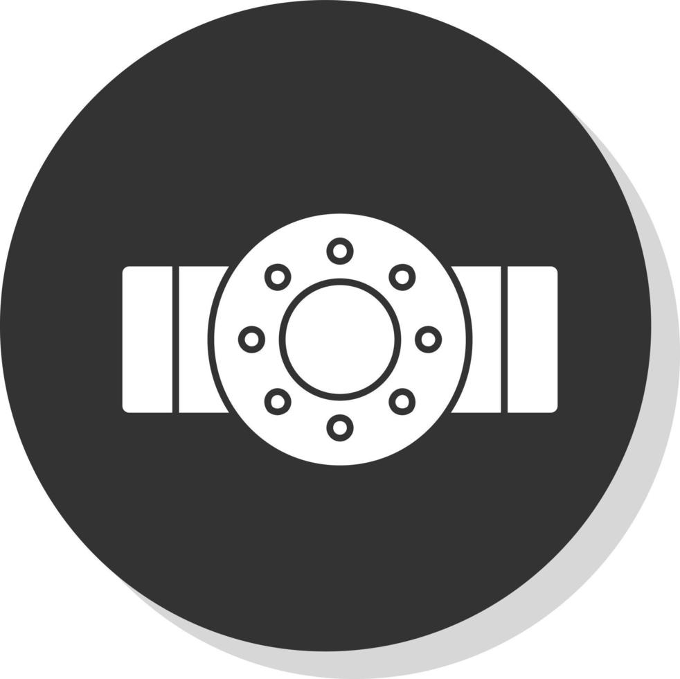 Flange Vector Icon Design