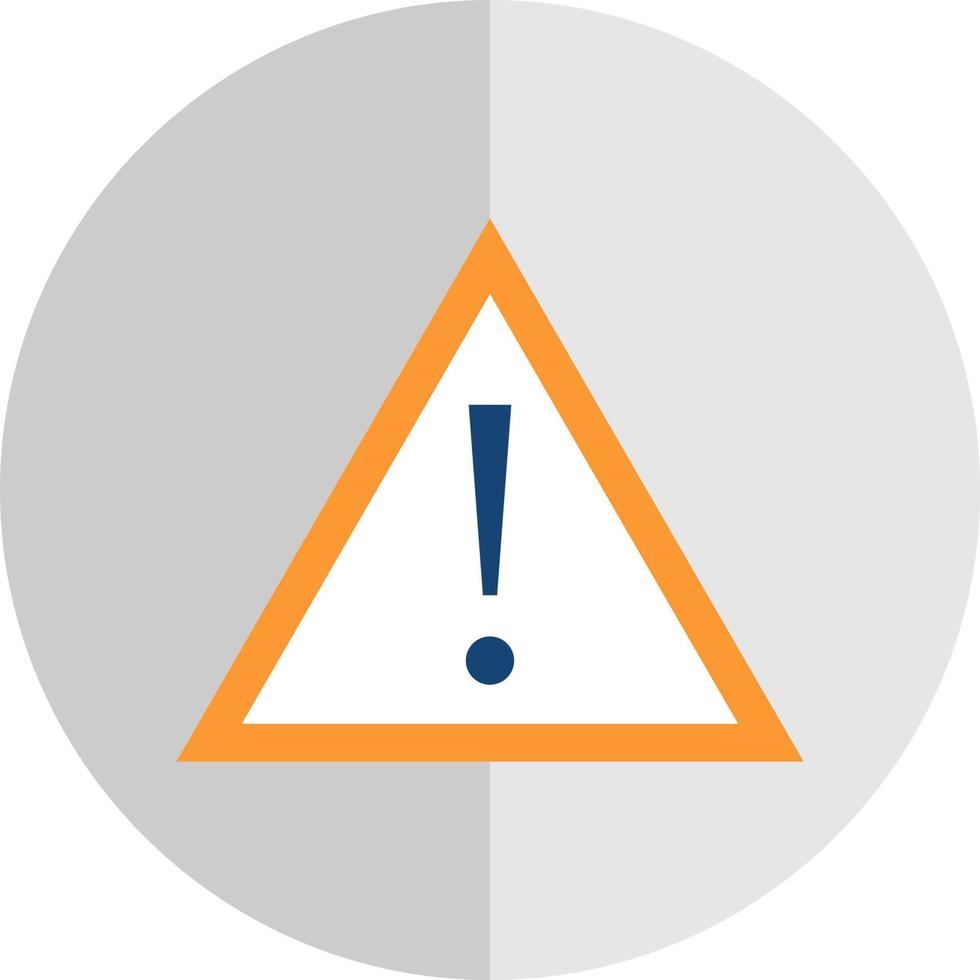 diseño de icono de vector de alerta