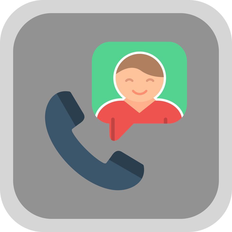 Cold Calling Vector Icon Design